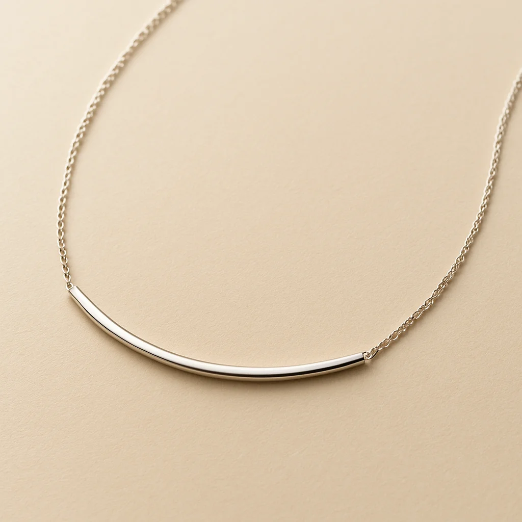 Arc Line Necklace