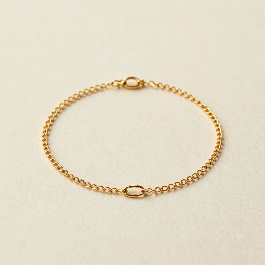 Contour Chain Bracelet